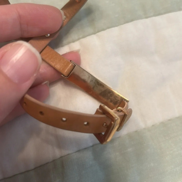 Michael Kors gold studded genuine leather wrap bracelet ✨️ - Picture 5 of 7